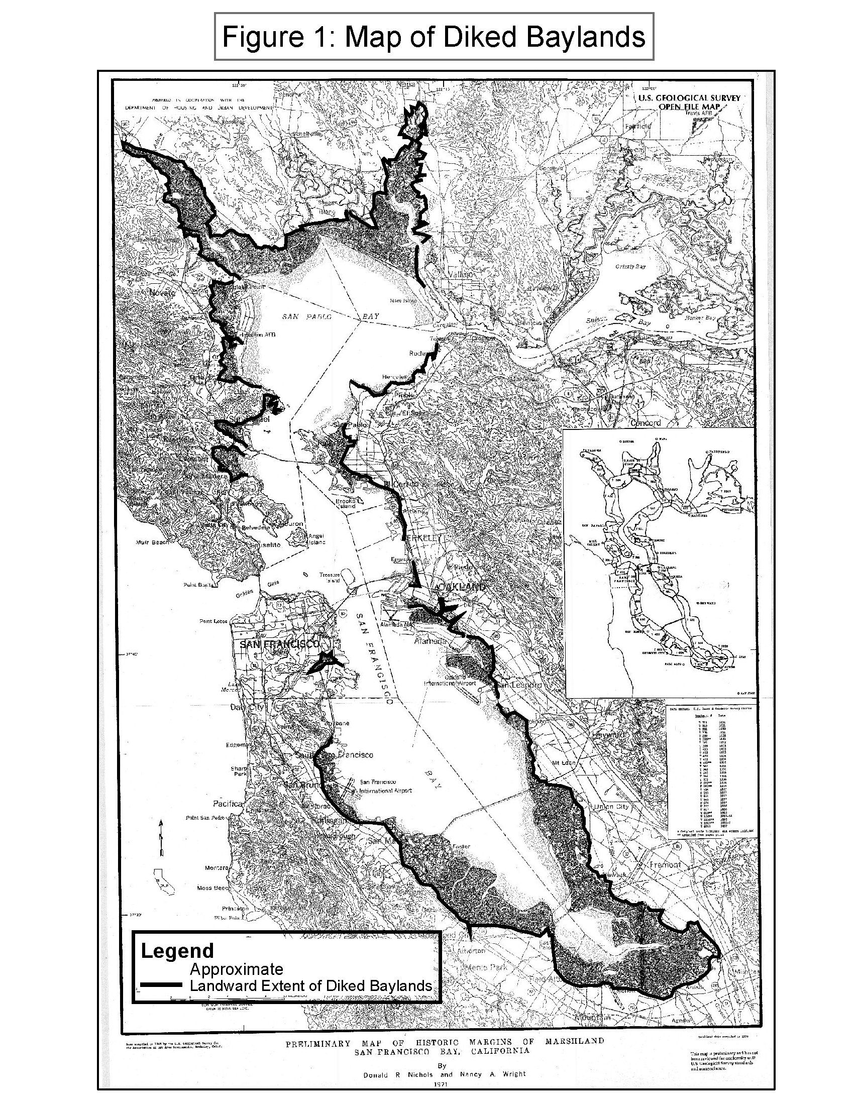 Map of Diked Baylands